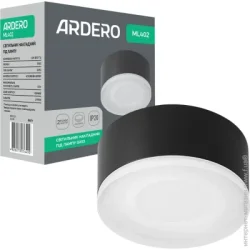 Ardero Світильник точковий GX53 чорний ML402 b