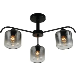 Ardero Люстра подвесная Orlando 3xE27 античный черный BL1930-1