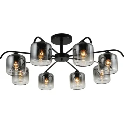 Ardero Люстра подвесная Orlando 8xE27 античный черный BL1980-1