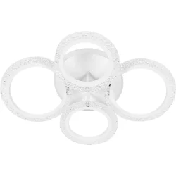 Ardero Люстра светодиодная Rain 4xLED-модуль белый AL6455
