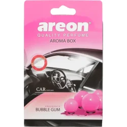 Ароматизатор гелевий Areon на панель приладів Aroma Box Bubble Gum