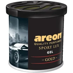 Ароматизатор гелевый Areon на панель приборов Gel Спорт Люкс Золото