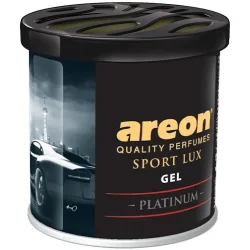 Ароматизатор гелевый Areon на панель приборов Gel Спорт Люкс Платина