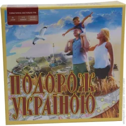 Настільна гра Arial Гра настільна Подорож за Україні 4820059910183