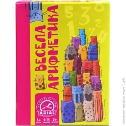 Обучающая игрушка Arial Игра настольная Веселая арифметика 4820059910923