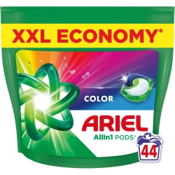 Капсулы для стирки для цветных вещей Ariel Капсулы для машинной стирки Все-в-1 Для цветного 44 шт.