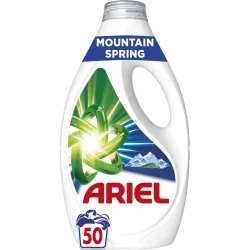 Гель для прання для білих речей Ariel Гель для машинного та ручного прання Гірське джерело 2TCHK25 л