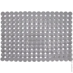 Коврик для мийки Arino Килимок для раковини Droplets сірий 65328