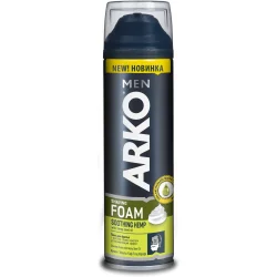 Пенка Arko Пена для бритья с маслом семян конопли 200 мл
