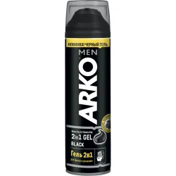 Arko Гель для бритья Black 200 мл