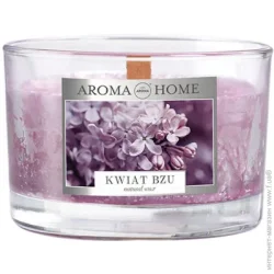 Aroma Home Свеча ароматическая из натурального воска Сирень