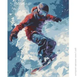 Art Craft Картина по номерам "Зимний драйв" 10157-AC 40х50 см