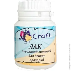 Art Craft Лак акриловий матовий 20 мл