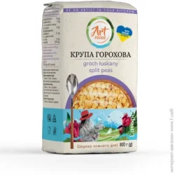 Крупа Art Foods Горох колотий 0,8 кг 0,8 кг