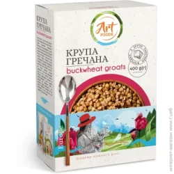Art Foods Крупа гречневая 4х100 г 400 г