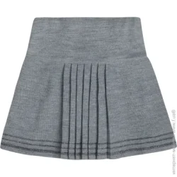 Школьная юбка Art Knit Юбка Герда с люрексом меланж серый 022459