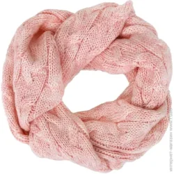 Art Knit Снуд р.17х100 см персиковый