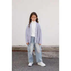 Art Knit Кардиган для девочки Casual р.134 серый