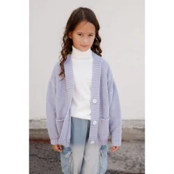 Art Knit Кардиган для девочки Casual р.170 серый