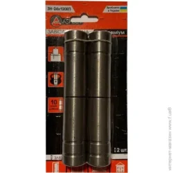 Aspect Петля 90016176 d24x120мм полірований хром універсальна 2 шт.