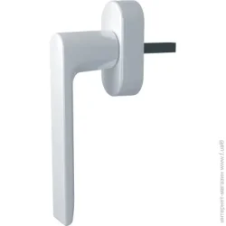 Astex Ручка оконная противовзломная Helios біла Ral 9016 WH 087/37