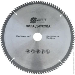 Отрезной диск A.T.T. Пильный диск по алюминию 254x30x3 Z100 3610029