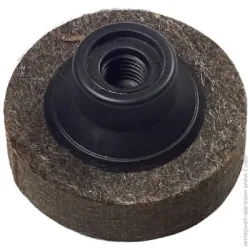 Войлочные насадки, круг полировальный 70 мм для металл, пластик, стекло A.T.T. Круг полировальный войлочный d70хМ14 6396013