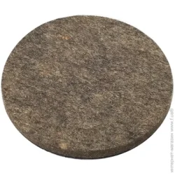 Войлочные насадки, круг полировальный 100 мм для металл A.T.T. Круг полировальный войлочный на липучке d 100мм 6396010