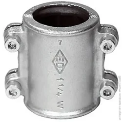 Фитинг Atusa Хомут ремонтный d1 1/4 зажимной оцинкованный