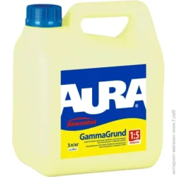 Грунтовка глубокопроникающая Aura Koncenntrat GammaGrund 3 л