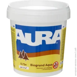 Aura Грунтовка Biogrund Aqua не создает пленку 0,75 л