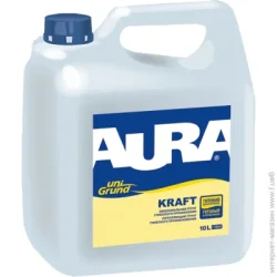 Aura Грунтовка глубокопроникающая UniGrund Kraft 10 л