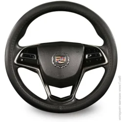 Оплетка на руль Auto Assistance Чехол на руль 09NR618-P L черный