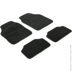 Автокилимок Auto Assistance 1111U black 4 шт. універсальні