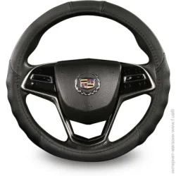 Оплетка на руль Auto Assistance Чехол на руль 13NR1220-L черный