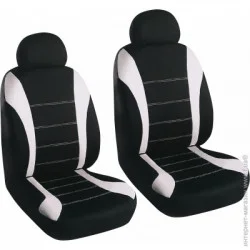 Чехлы Auto Assistance Комплект чехлов на передние сиденья универсальных AA1842F-1 2 шт. черный с серым
