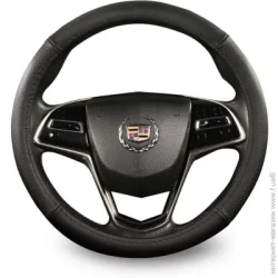 Оплетка на руль Auto Assistance Чехол на руль GL2009 L (39-41 см) черный