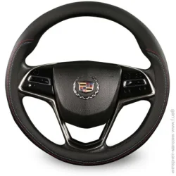 Оплетка на руль Auto Assistance Чехол на руль GP2111 L (39-41 см) черный