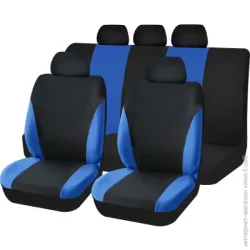 Чехлы Auto Assistance Комплект чехлов на сиденья универсал TY1622-3 черный с синим