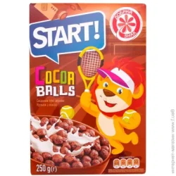 Сухий сніданок AXA Кульки з какао 250 г