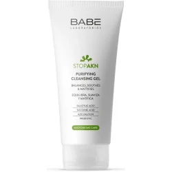 Babe Laboratorios Гель очищающий STOP AKN 200 мл