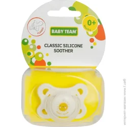 Пустышка Baby Team Пустушка силіконова класична, 0+ , арт. 3020