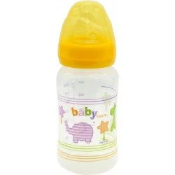 Бутылочка для кормления Baby Team 1002 250мл, желтый
