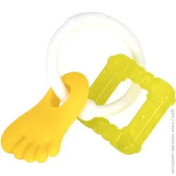 Прорезыватель для зубов Baby Team Іграшка дитяча. Прорізувач 2 в 1 (4025)