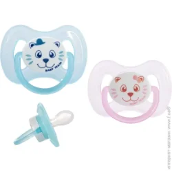 Baby Team Пустышка силиконовая классическая 3007