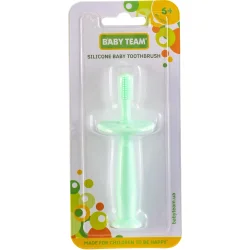 Baby Team Дитяча зубна щітка силіконова 7205 м'яка 1 шт.