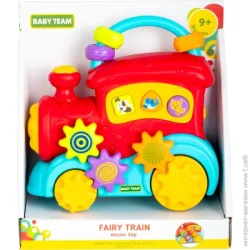 Інтерактивна іграшка Baby Team Іграшка музична "Казковий паровозик", арт. 8653