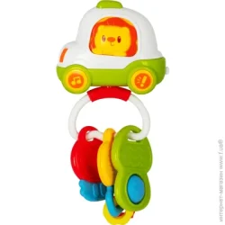 Игрушки-подвески Baby Team Іграшка музична "Машинка з ключиками", арт. 8657
