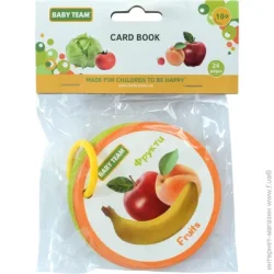 Baby Team Игрушка развивающая книга детская