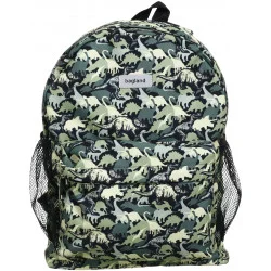 Рюкзак городской мужской, женский Bagland Рюкзак молодежный Dinosaurs хаки 17л 533664/1363
